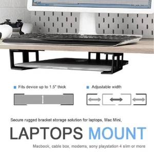 Metall Unter Schreibtisch halterung Laptop unter Schreibtisch Zuhause - Afbeelding 1 van 6