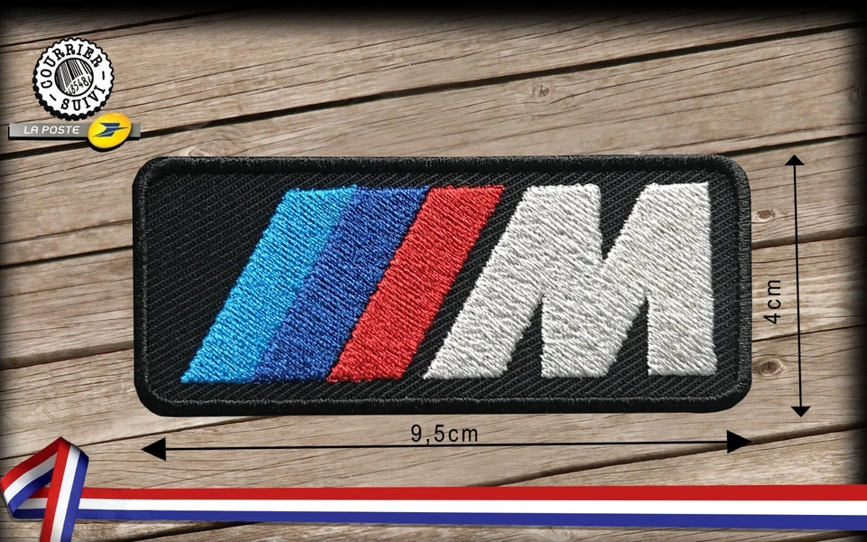 Patch bmw  série M écussons thermocollants ou à coudre - Photo 1/1