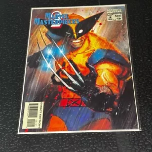 Marvel Masterpieces #2 (1996) Copertina Wolverine - Arte dipinta da Hildebrandt Broth - Foto 1 di 8