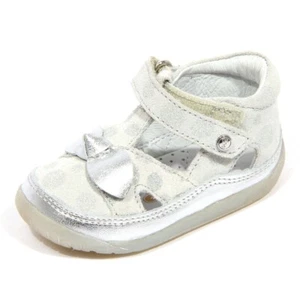 H3530 sandalo bimba girl FALCOTTO kids suede sandals silver