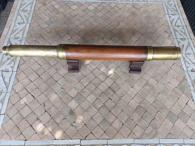  Longue Vue de Marine Bateau Marin Époque XIX ème Ancienne  - Photo 1/4