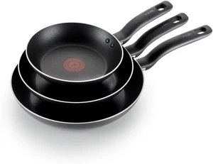 T-Fal Specialty Nonstick Fry Pan Set 3 Piece, 8, 9.5, 11 Inch, Oven Broiler Safe - Picture 1 of 12