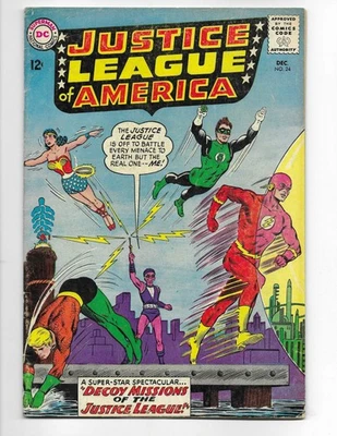 Justice League Of America 24 1963 DC Comics VG+ 4.5 Superman Aquaman Kanjar Ro - Image 1 of 2