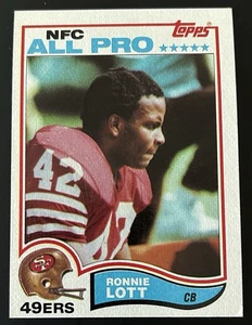 1982 Topps Set-Break #486 Ronnie Lott RC NR-MINT HOF Rookie FREE SHIP - Picture 1 of 2