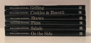 Williams-Sonoma Set of 6 Kitchen Library Cookbooks GRILLING Stews SIDES Cookies - Picture 1 of 5
