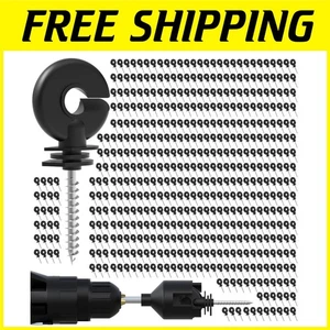 Upgraded Electric Fence Screw Insulator Set - Picture 1 of 10