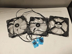 CORSAIR - iCUE SP120 RGB ELITE Performance 120mm PWM Triple Fan Kit No Box - Photo 1/2