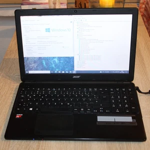 Laptop Acer Aspire E1-522 15,6" AMD A6-5200 APU 4x2,00GHz 4GB ohne HDD, Netzteil - Bild 1 von 12