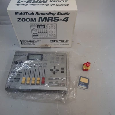 Zoom MRS-4 Digital Multitrack Recording Studio with SmartMedia Card & Box Tested - Image 1 of 4