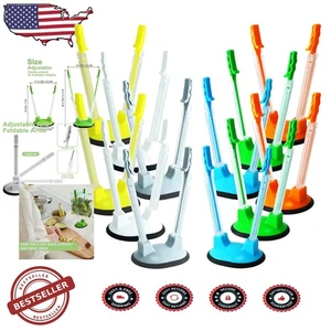 12 Stück Beutelhalter Ständer - Wiederverwendbarer Gefrierbeutel Organizer, Mehrfarbig - Bild 1 von 9