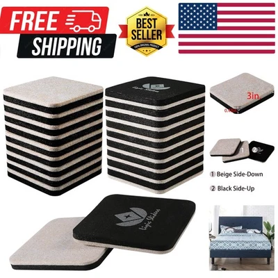 Paquete de 20 deslizadores de fieltro de alta resistencia - 3 pulgadas para reorganizar muebles sin esfuerzo Foto 1 de 4