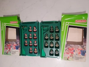 Subbuteo 770 771 Manchester United 1993/94 Premier League Black numbers - Picture 1 of 3