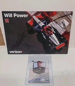 2025 Parkside Indycar Signature Series Will Power SSH-WP & HERO CARD - Picture 1 of 5
