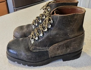 Vintage seltene Bally Leder Stiefel Gr. 27 1/2 - Herren US 9,5  - Bild 1 von 18