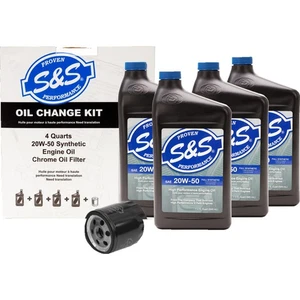 S & S Cycle Oil Change Kit 218943 - Foto 1 di 1
