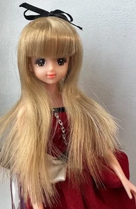 TAKARA 1981 JAPAN VINTAGE JENNY DRESSED RED VELVET MICKEY MOUSE KURHN DRESS - Bild 1 von 18