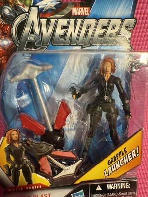 FIGURA DE ACCIÓN MARVEL UNIVERSE 2011 HASBRO 3.75 AVENGERS PELÍCULA BLACK WIDOW LEGEND Foto 1 de 3