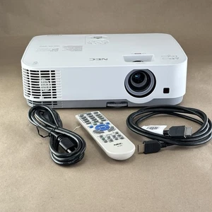 NEC ME331W LCD Projector – New Lamp -  Remote, HDMI & Power Cord - Picture 1 of 10