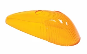 Turn Signal Lens, Left or Right, Amber, Each - VW Type 1 Bug 58-63, EMPI 98-9522 - Picture 1 of 2