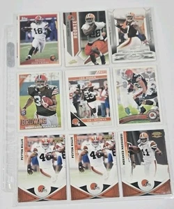 Lot Of 17 Cleveland Browns Panini/Topps Football Cards. ADULT OWNED READ - Picture 1 of 2
