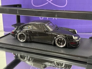 Modelo de encendido 1/18 Porsche 964 RWB negro - Imagen 1 de 10