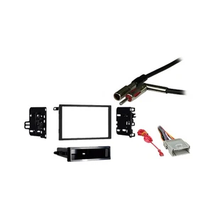 Fits Chevy Express Van 01-02 Double DIN Stereo Harness Radio Install Dash Kit - Picture 1 of 4