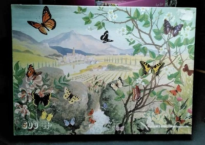 James Hamilton Rare Butterflies Of Europe 500 Piece Jigsaw Puzzle New Condition  - Image 1 of 3
