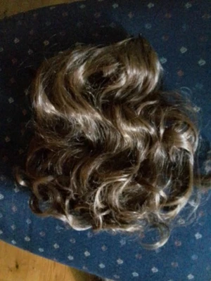 Echt natürlich Wellig Klammer on Haarteil Zopf Pferdeschwanz Haarverlängerung DE - Bild 1 von 2