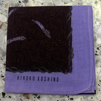 MAN HANKY PÚRPURA JAPÓN GEOMETRÍA CLÁSICO DE COLECCIÓN ALGODÓN BOLSILLO ARTE CUADRADO 18” #M315 Foto 1 de 3