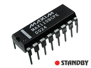 1pc MAX110 DIP16, MAXIM MAX110BCPE, 14-Bit. AD Converter +-5V Low Cost 2-Channel - Bild 1 von 1