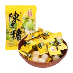 355g Hongyuan buccia d'arancia Chenpi caramelle snack cinese - Foto 1 di 6