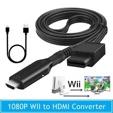Wii to HDMI Adapter Converter with USB Cable High Speed Game Conversion Cable