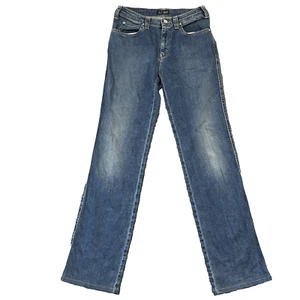 Armani Jeans Jeans Uomo Dritto Regular Lavato Sbiadito Blu Elasticizzato W29 L34*J75 - Foto 1 di 13