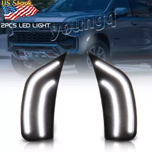 LED Side Marker Lights For Cadillac Escalade Chevy Suburban GMC Yukon 2021-2023 - Picture 1 of 15