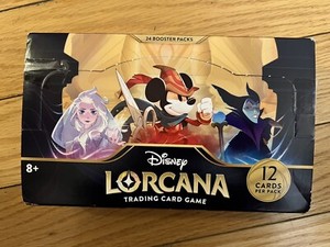 NEW Disney Lorcana TCG The First Chapter Factory Sealed 24 Pack Booster Box