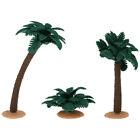 Palm Tree Garden Layout Miniature Figurines - 3Pcs