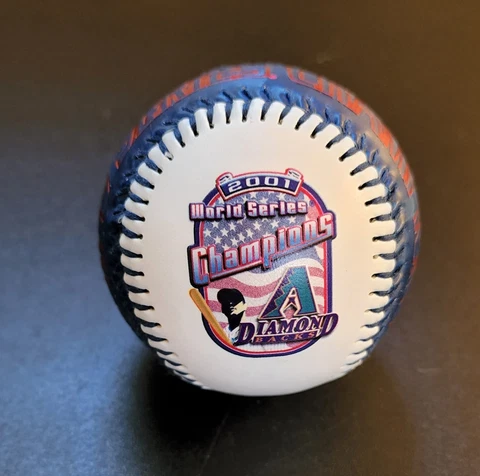 2001 MLB World Series Chanpions Arizona Diamondbacks Ball Cover