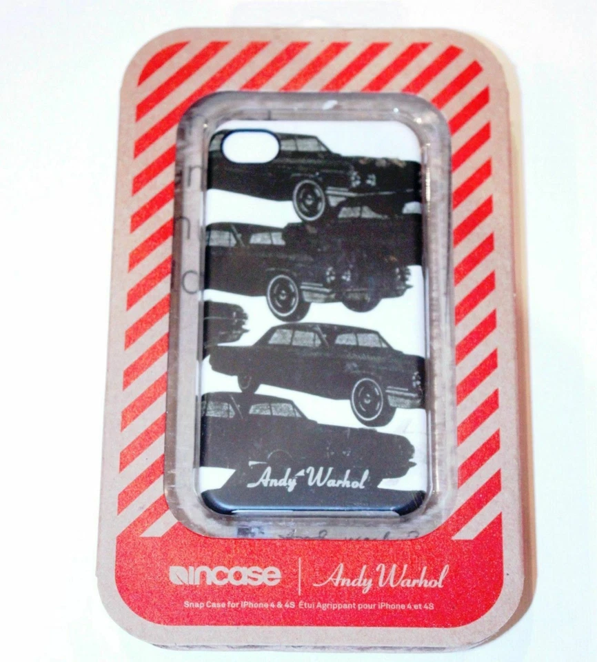 Funda Carcasa 4 4S ANDY WARHOL Cars Estampada Vintage INCASE IPHONE Foto 1 de 1
