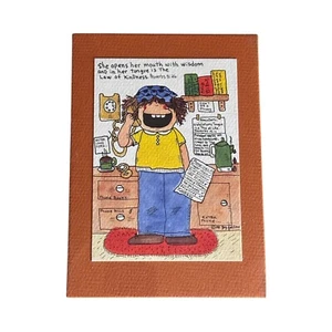 Vintage Gay Felton Comic Drawing (1981) - Postcard Size - Very Good Condition - - Picture 1 of 2