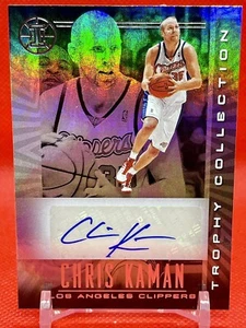 Chris Kaman 2019-20 Panini Illusions Auto Trophy Collection #TC-CKM Clippers 🔥 - Picture 1 of 2