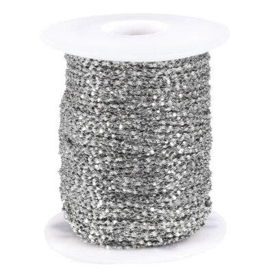 1M 5M Edelstahl Kette für DIY Schmuck Herstellung Kette Liefert Zubehör - Bild 1 von 4