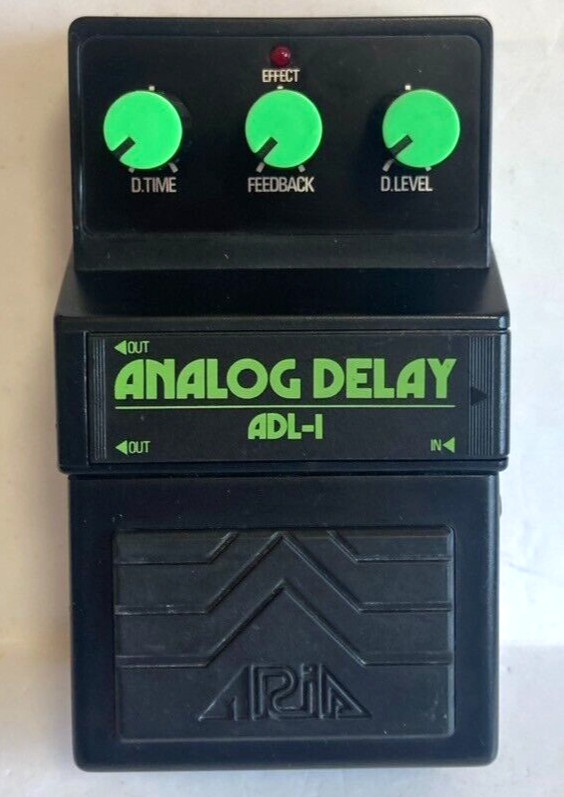 ギター ARIA ANALOG DELAY ADL-1 MADE IN JAPAN ARiA ADL-1 STEREO ANALOG DELAY FOR SALE – Soundgas