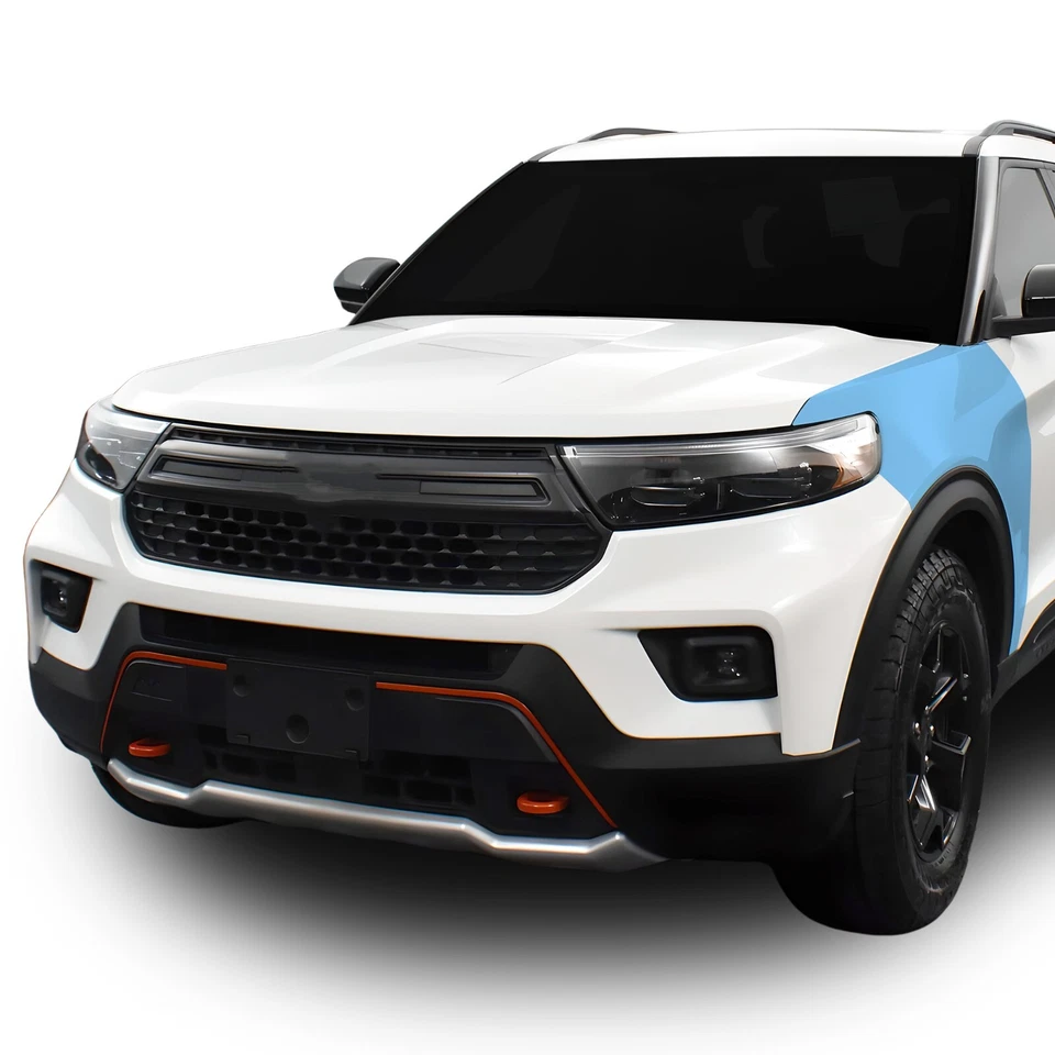Kit de sujetador transparente de película de protección de pintura precortada PPF para Ford Explorer 2021+ Foto 1 de 4