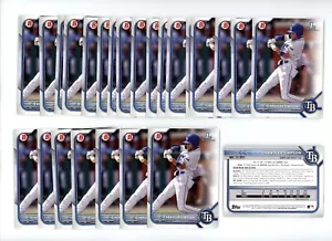 x25 Chandler Simpson 2022 Bowman Draft 1st (25 CARD LOT) #BD-26 Rookie RC Rays - Picture 1 of 1