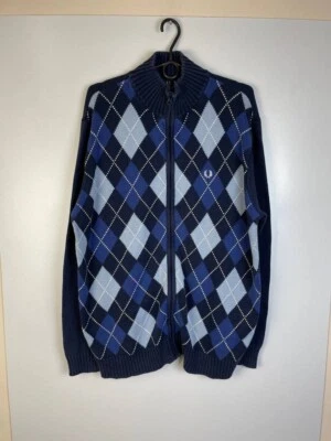 Fred Perry vintage zip sweater size XL - Image 1 of 4