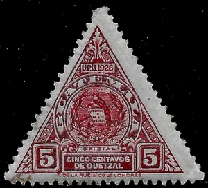 UPU 1926 GUATEMALA O10 - National Emblem "Official Postage" VF - Picture 1 of 2