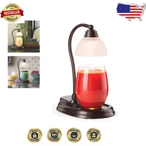 Stylish Bronze Candle Warmer with Top-Down Melting Technology for Home Decor - Picture 1 of 4