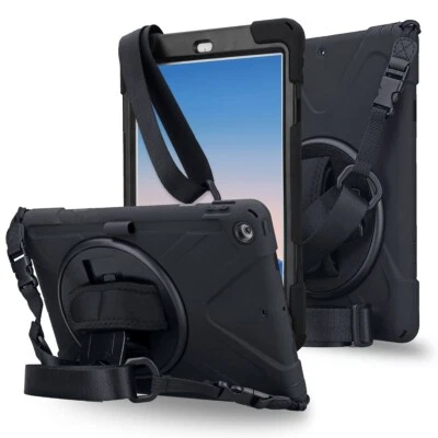 Hybrid Armor Shockproof iPad Case Cover for iPad Pro 11'' 12.9'' with Hand Grip - Image 1 of 4