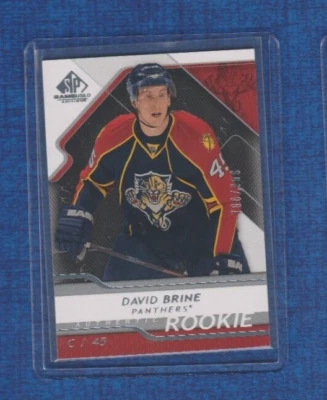 2008-09 SP Game Used Edition Rookie 766 /999 # 121 David Brine - Image 1 of 2