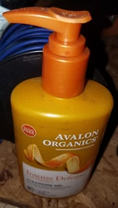 Avalon Organics INTENSE DEFENSE with Vitamin C 8.5oz CLEANSING GEL vegan - Picture 1 of 3